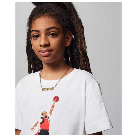Jordan Παιδική κοντομάνικη μπλούζα Watercolor Jumpman Graphic Tee
